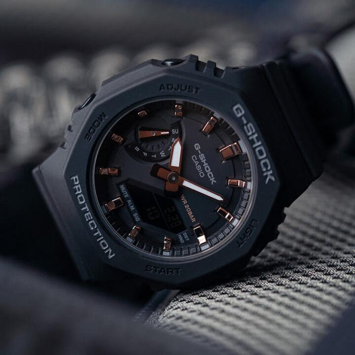 G-Shock Carbon New Square Combi Men's Watch GA2100-4A