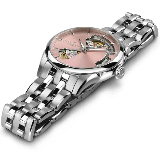 Hamilton Open Heart Jazzmaster Automatic Women's Watch H32215170