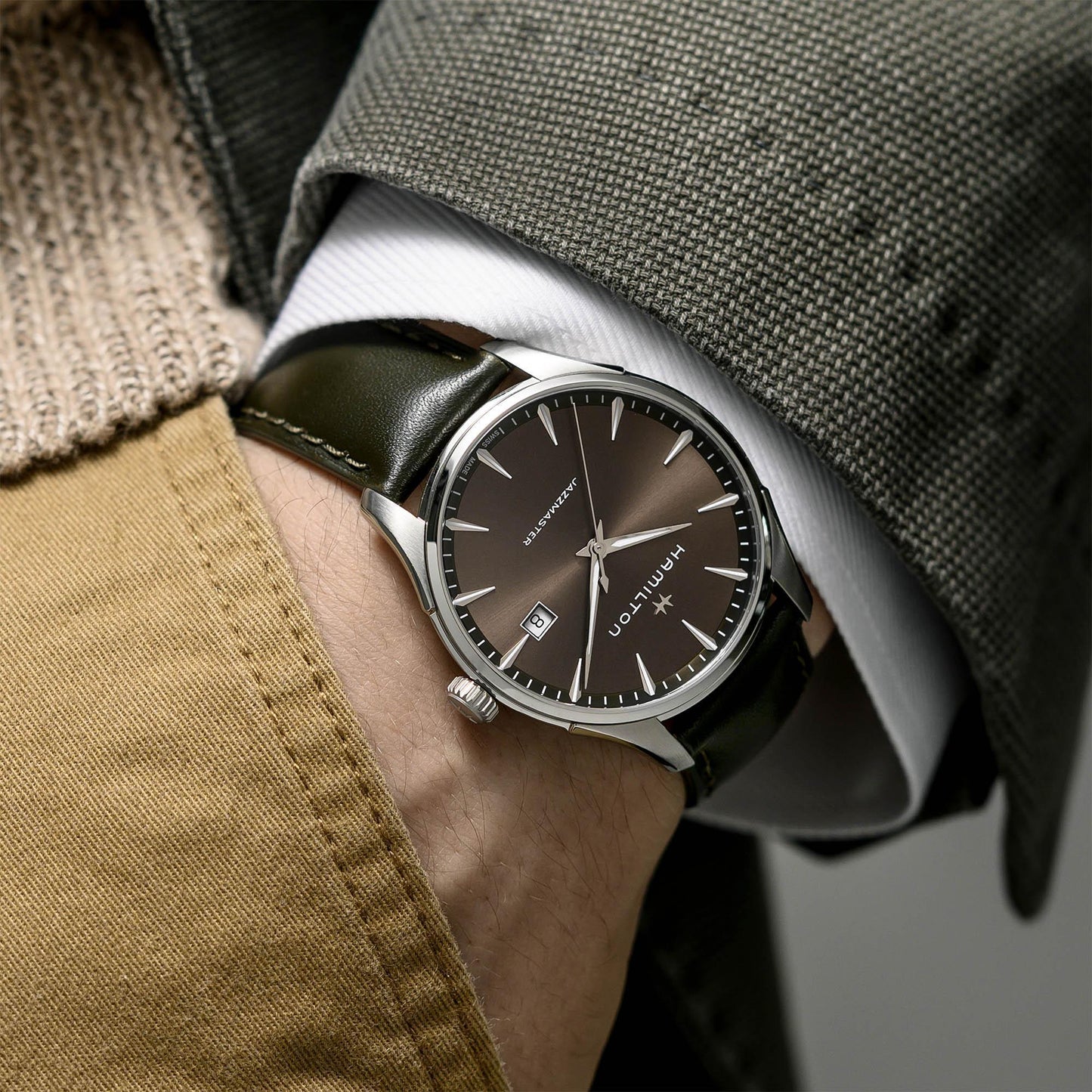 Hamilton Jazzmaster Gent Quartz Mens Watch H32451801
