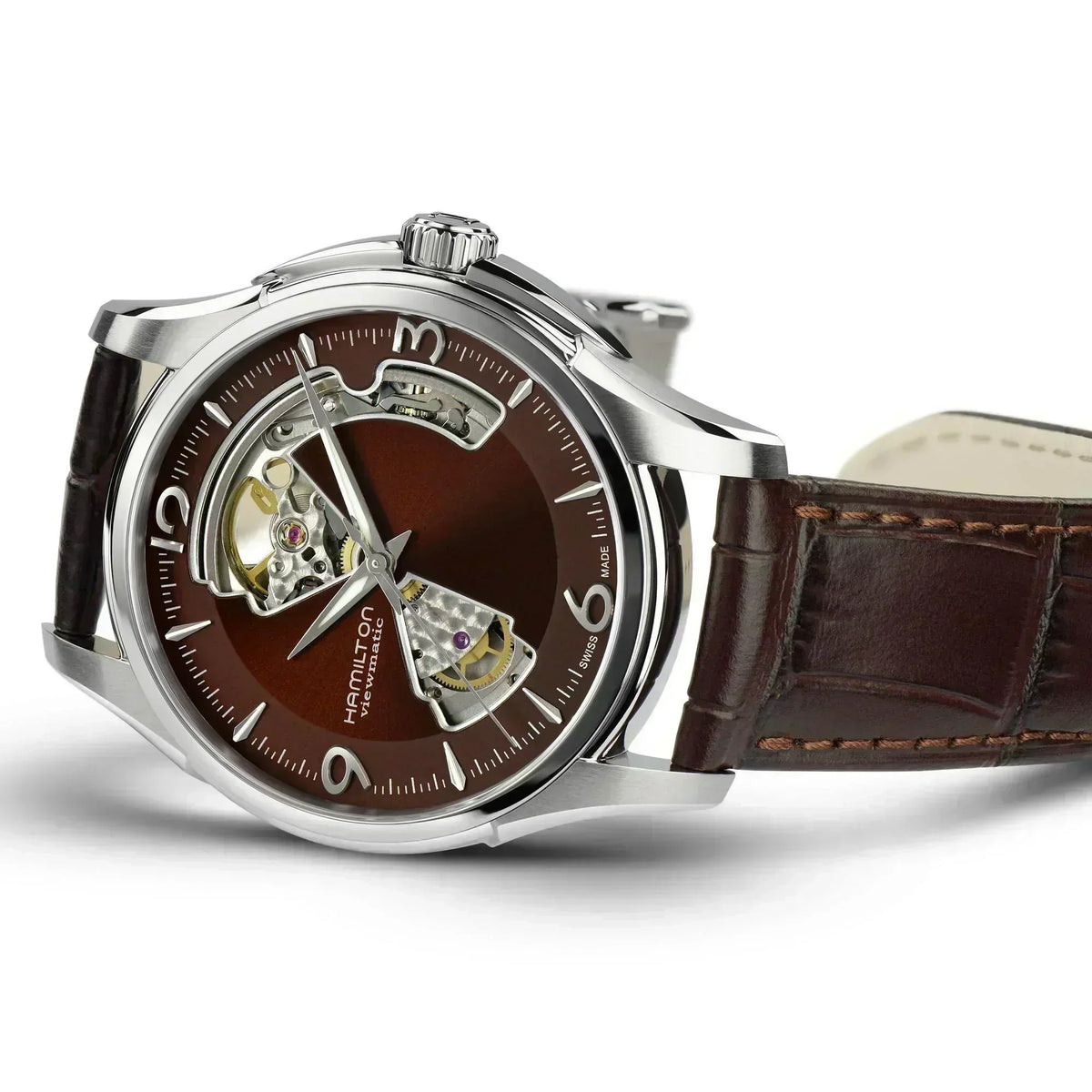 Hamilton Jazzmaster Open Heart Automatic Mens Watch H32565595