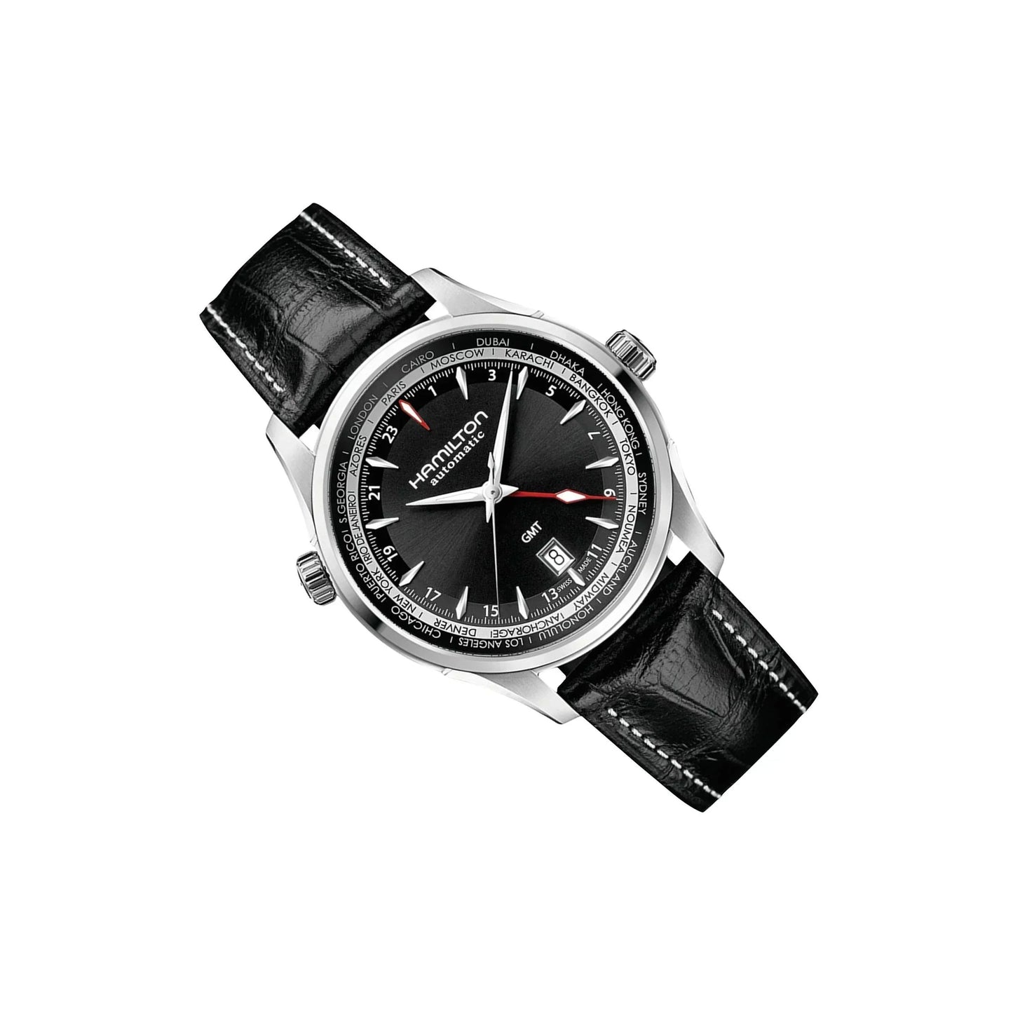 Hamilton Jazzmaster GMT Automatic Mens Watch H32695731