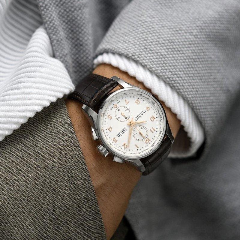 Hamilton Jazzmaster Maestro Automatic Chrono Mens Watch H32766513