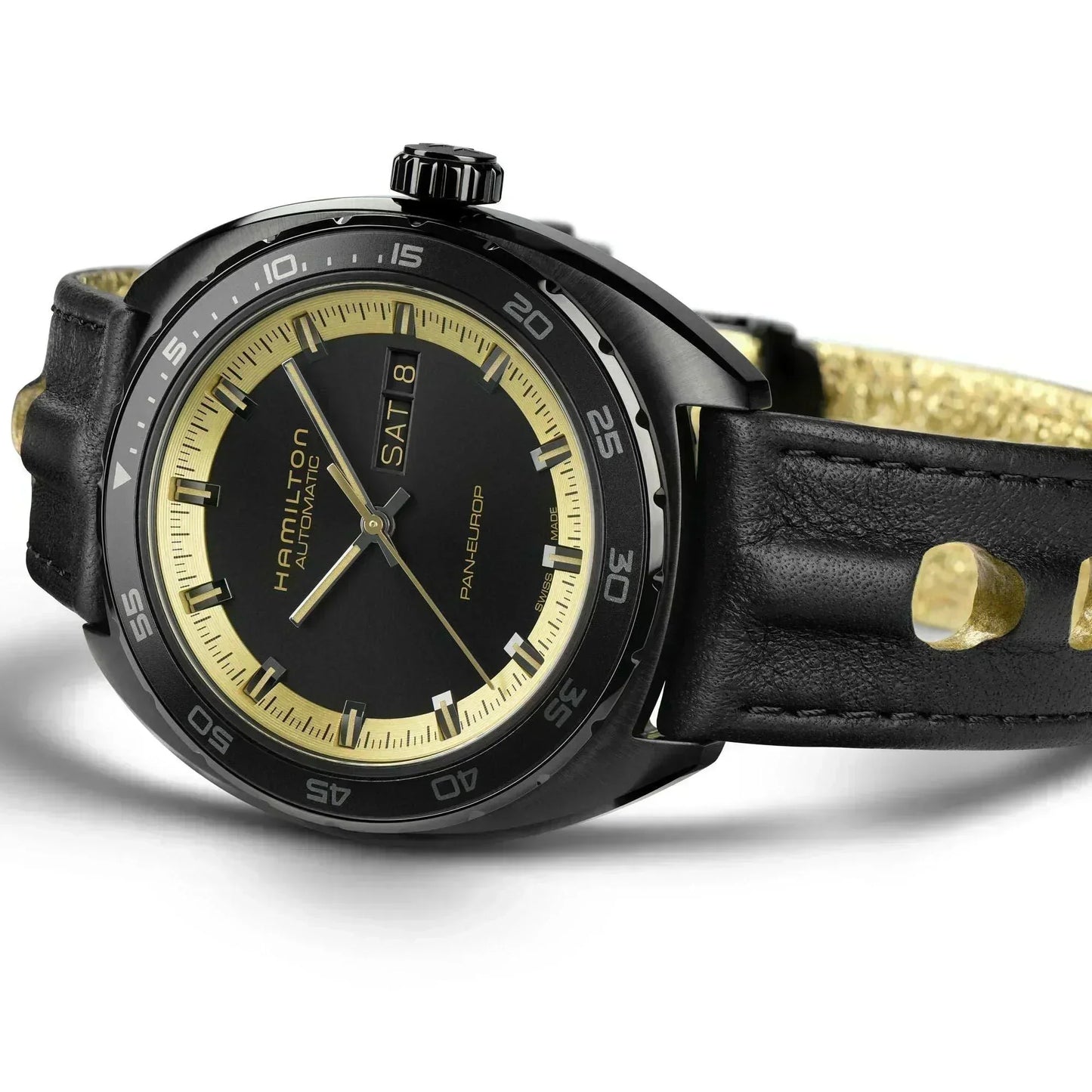 Hamilton American Classic Pan Europ Day Date Automatic Mens Watch H35425730