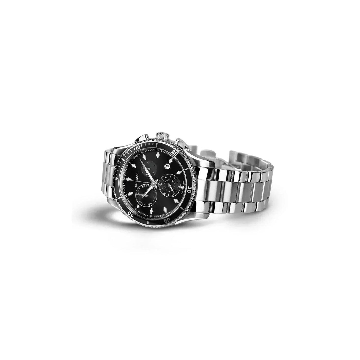 Hamilton Jazzmaster Seaview Chrono Quartz Mens Watch H37512131