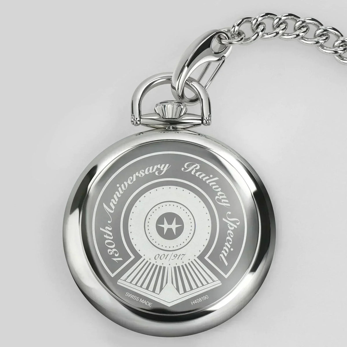 Hamilton American Classic Limited Edition Railroad Pocket Mechanical Unisex Watch H40819110