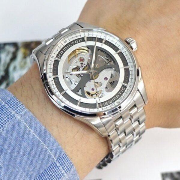Hamilton Jazzmaster Viewmatic Skeleton Automatic Mens Watch H42555151