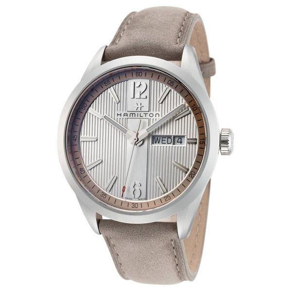 Hamilton broadway hotsell day date quartz