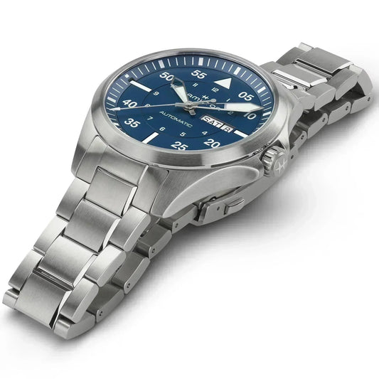Hamilton Khaki Aviation Pilot Day Date Automatic Men's Watch H64635140