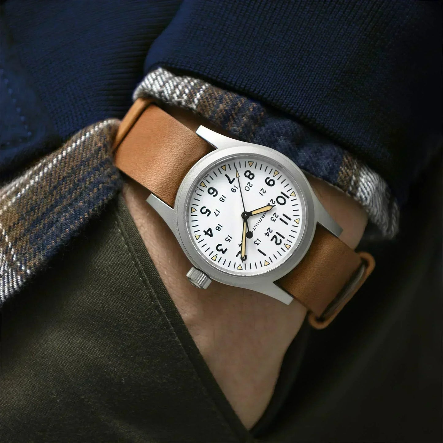 Hamilton Khaki Field Mechanical Mens Watch H69439511