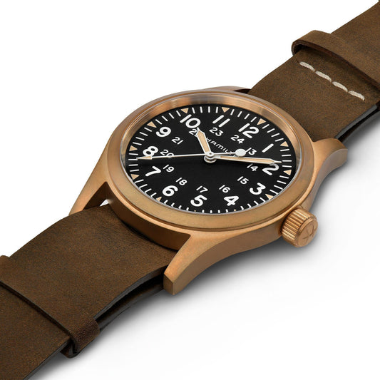 Hamilton Khaki Field Mechanical Bronze Unisex Watch | H69459530