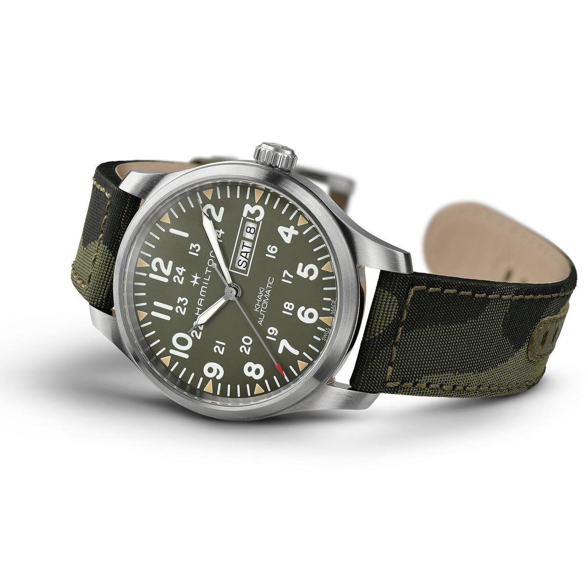 Hamilton Khaki Field Day Date Automatic Mens Watch H70535061