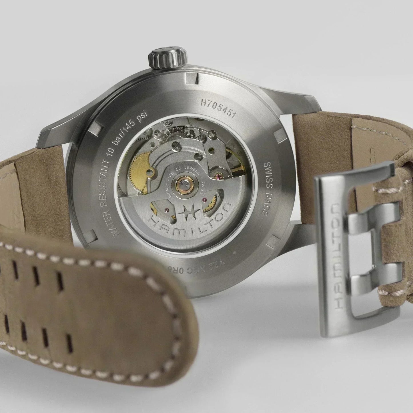 Hamilton Khaki Field Titanium Automatic Mens Watch H70545540