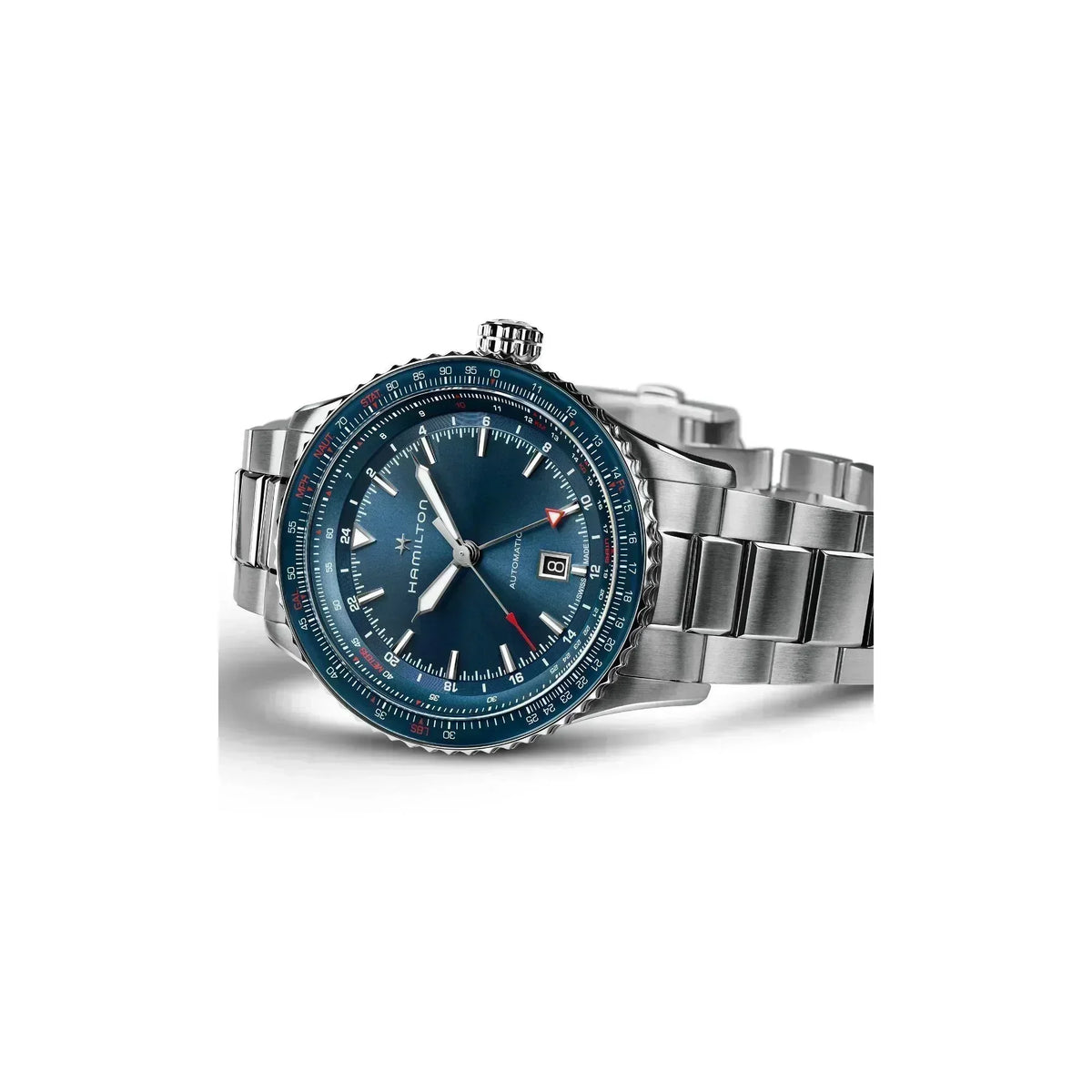 Hamilton Khaki Aviation Converter Automatic GMT Mens Watch H76715140