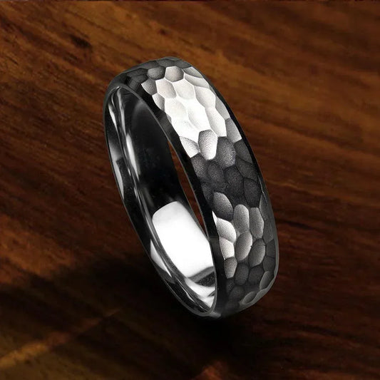 10, 14 Karat 8mm Solid Gold High Polish Rounded Lux Band