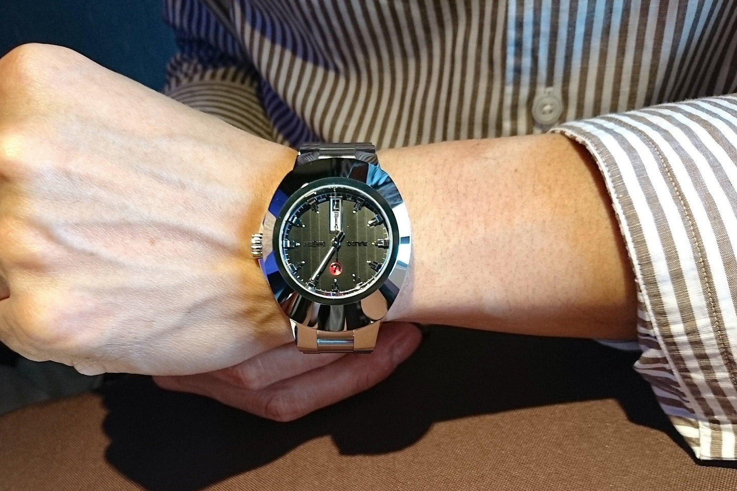 Rado New Original Automatic Black Dial Stainless Steel Quartz Men's Watch R12995153