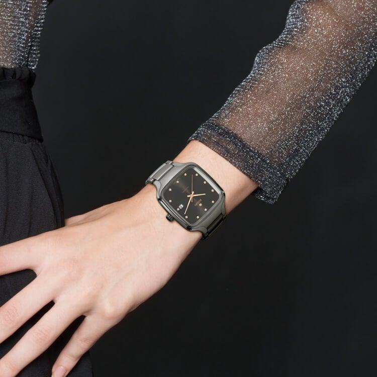 Rado True Square Diamonds Automatic Unisex Watch R27077702