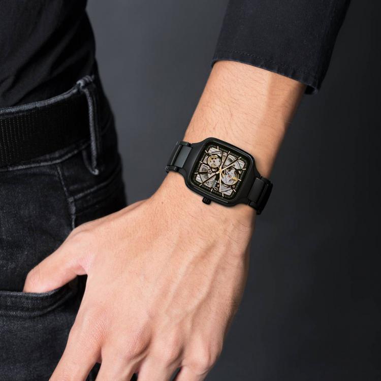 Rado True Square Automatic Open Heart Mens Watch R27086162