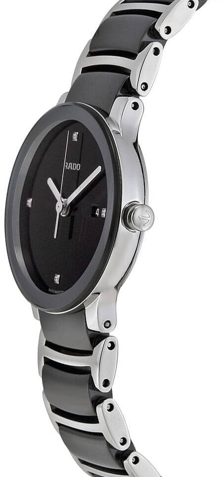 Rado Centrix S Quartz Jubile Black Mens Watch - R30935712