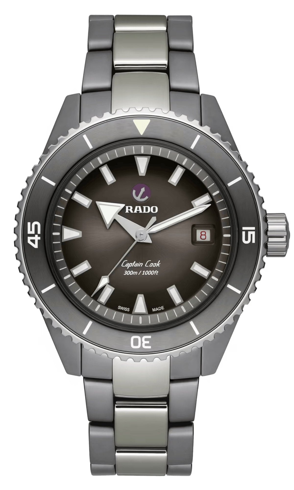 Rado Captain Cook High-Tech Ceramic Diver Automatic Men&#39;s Watch R32144102