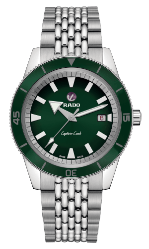 Rado Captain Cook Automatic Green Dial Men's Watch R32505313