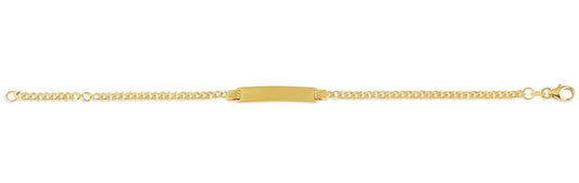 10K Yellow Gold Curb Link Bracelet