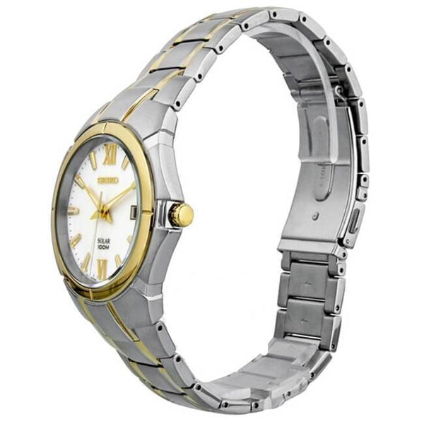 Seiko two clearance tone solar watch