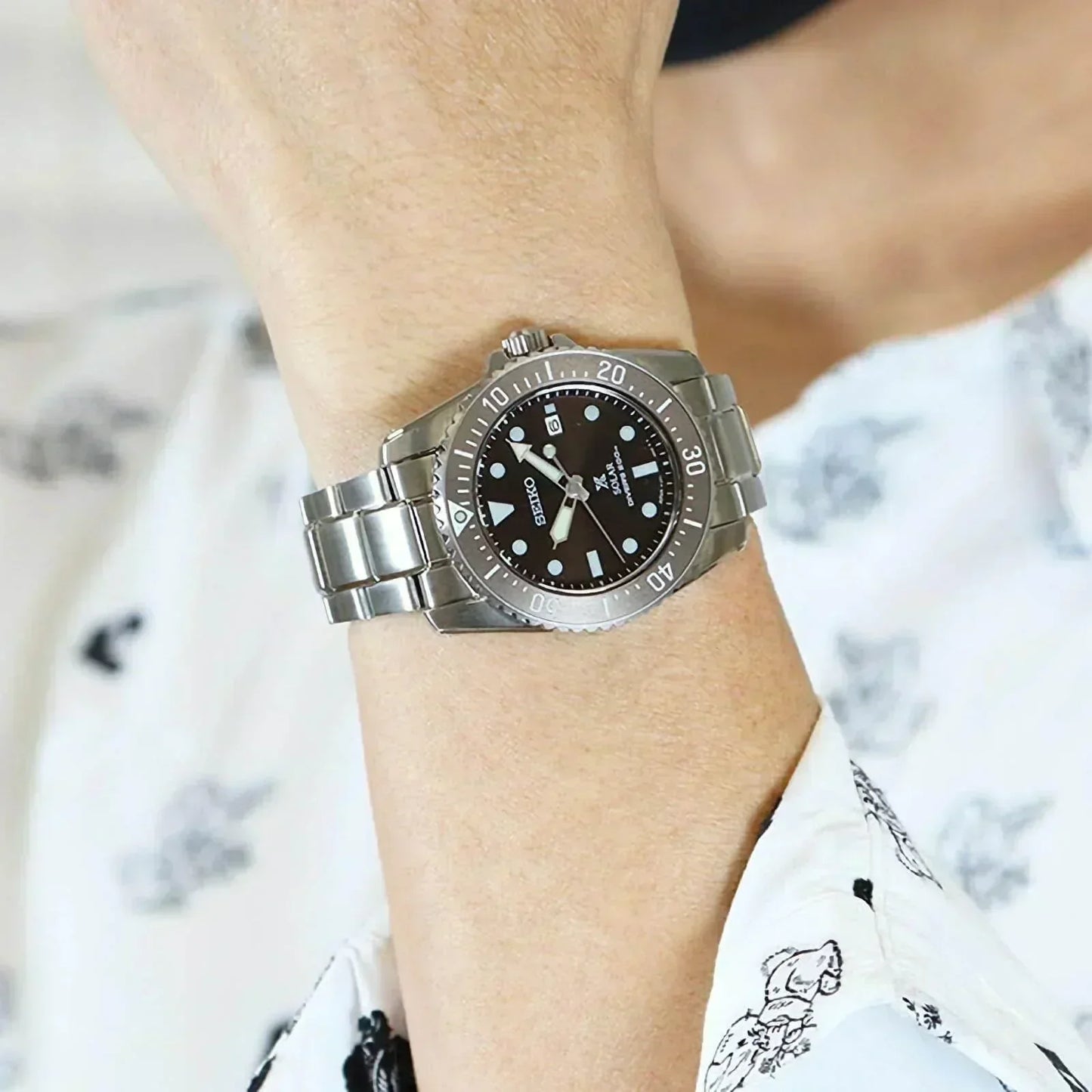 Seiko Prospex Solar Mens Watch SNE571