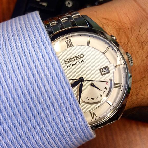 Seiko on sale 5m84 kinetic