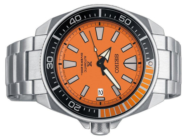 Seiko prospex hot sale orange samurai