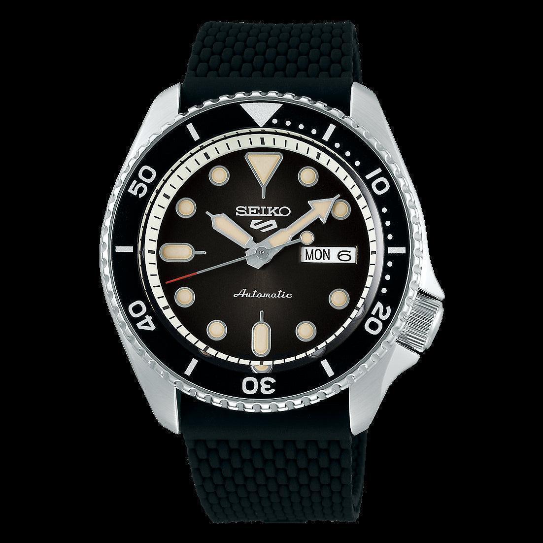 Seiko 5 Sports Automatic Black Dial Men's Watch SRPD73K2