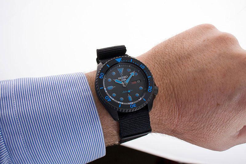 Seiko 5 Sports Automatic Black Dial Men's Watch SRPD81K1