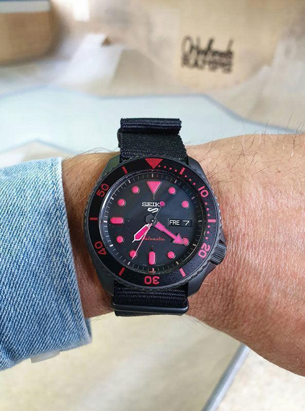 Seiko 5 Sports Automatic Black Dial Men's Watch SRPD83K1