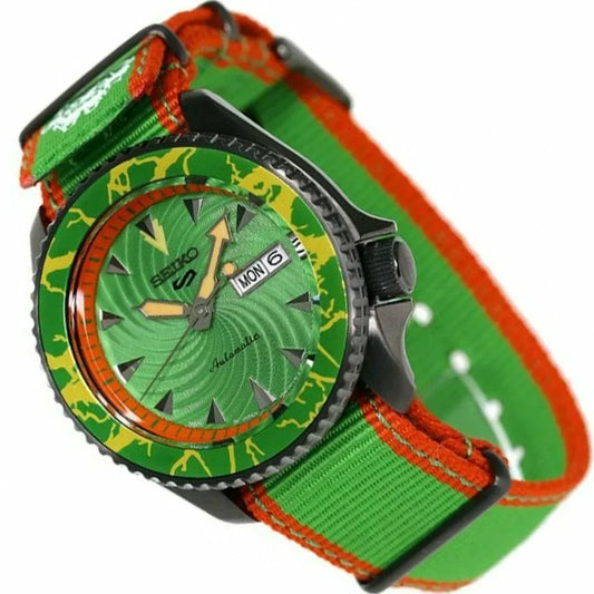 Seiko 5 Sports Street Fighter V Limited Edition Blanka Men's Watch SRPF23