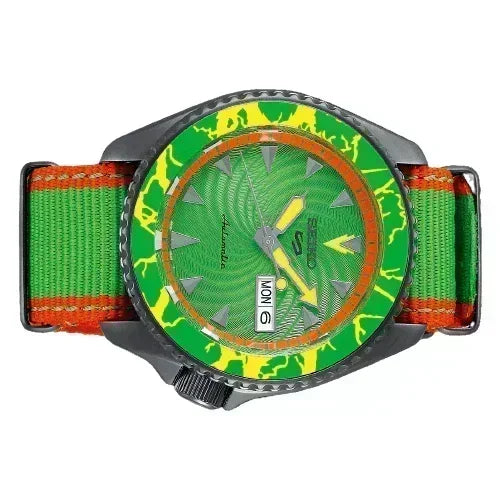 Seiko 5 Sports Street Fighter V Limited Edition Blanka Men's Watch SRPF23
