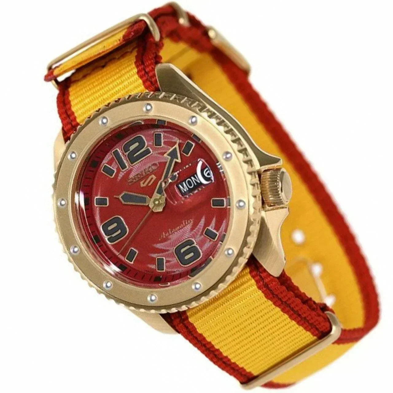 Seiko 5 Sports Street Fighter V Limited Edition Zangief Men's Watch SRPF24