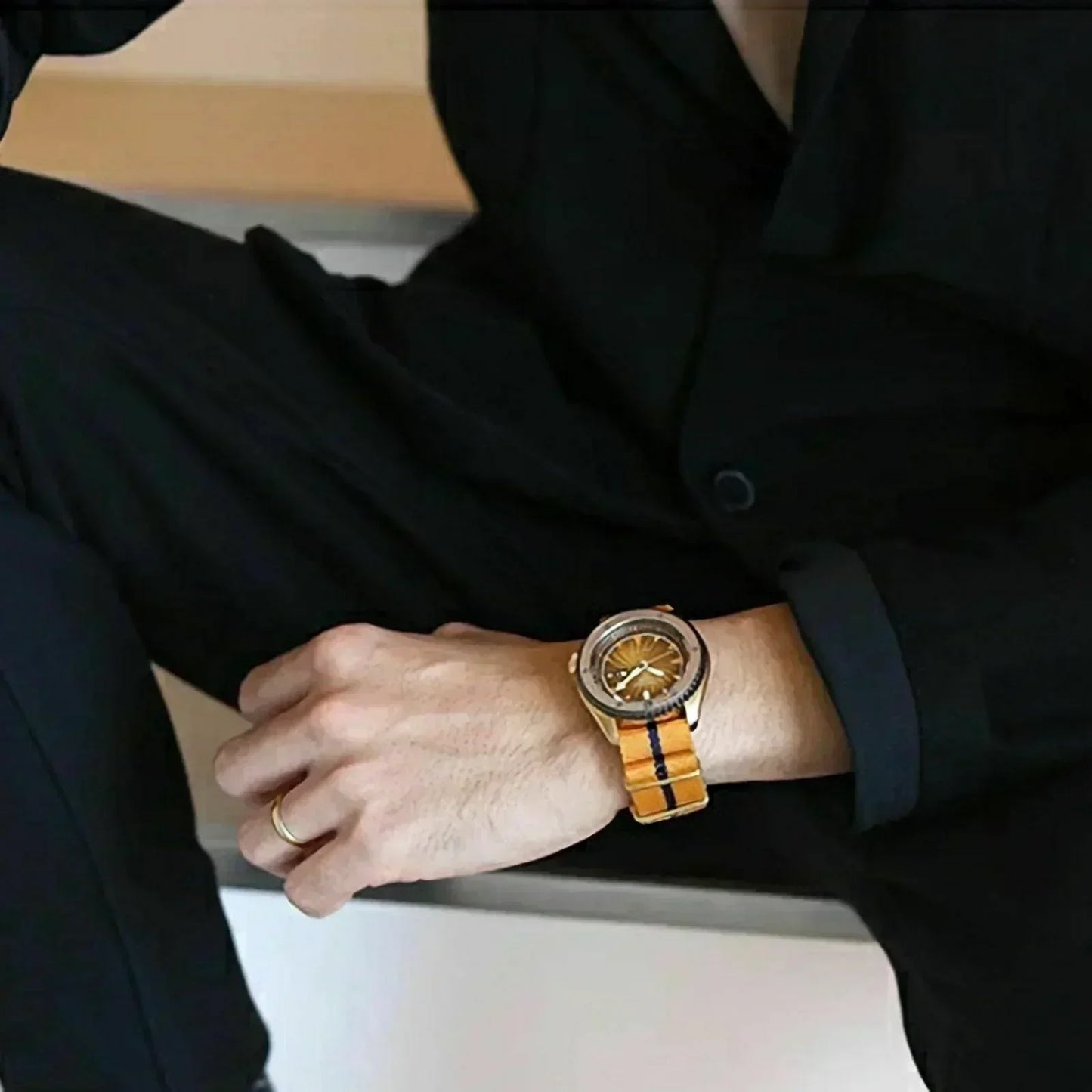 Seiko 5 Sports Naruto Uzumaki Limited Edition Automatic Men's Watch SRPF70