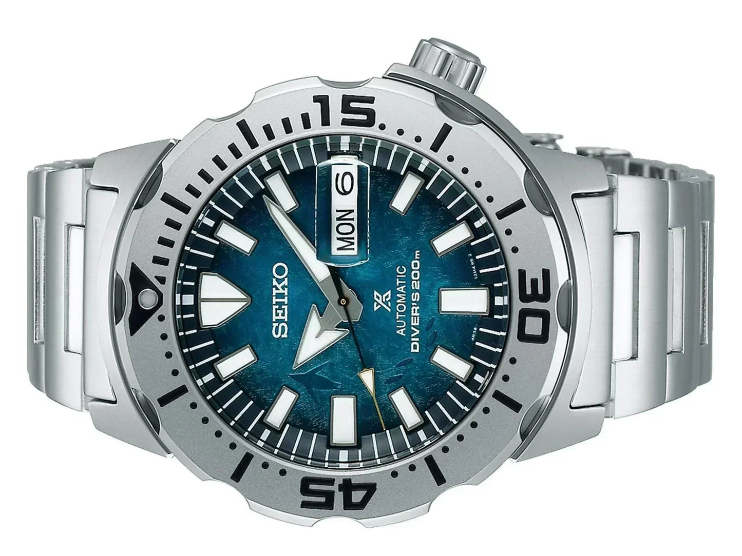 Seiko Prospex Antarctica Monster ‘Save The Ocean’ Automatic Mens Watch SRPH75K1