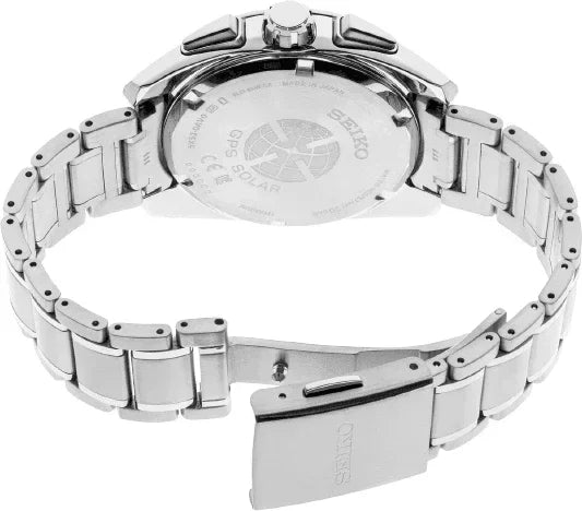 Seiko watch men's solar 2025 chronograph