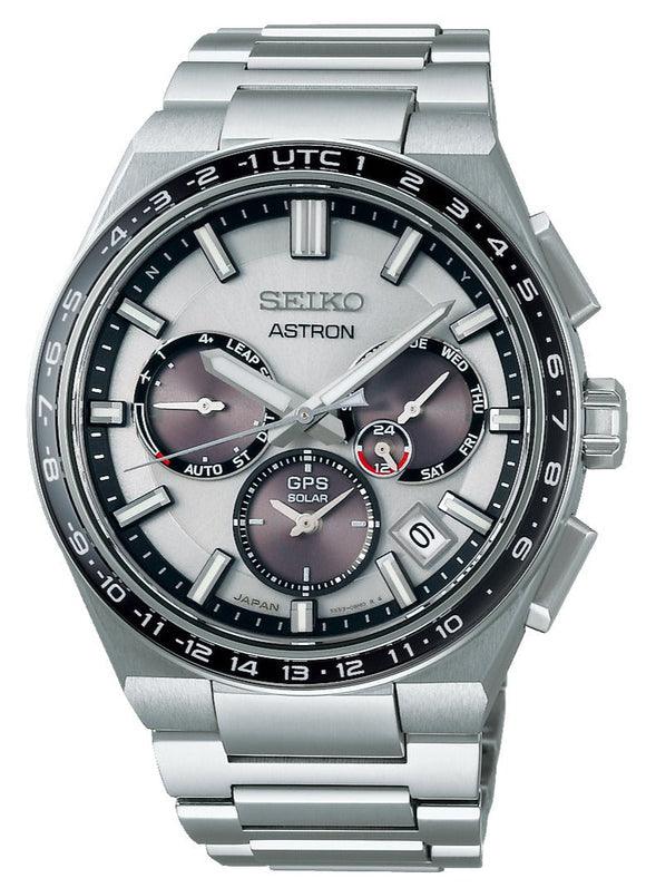 Seiko Astron Solar GPS Grey Dial SSH107J1