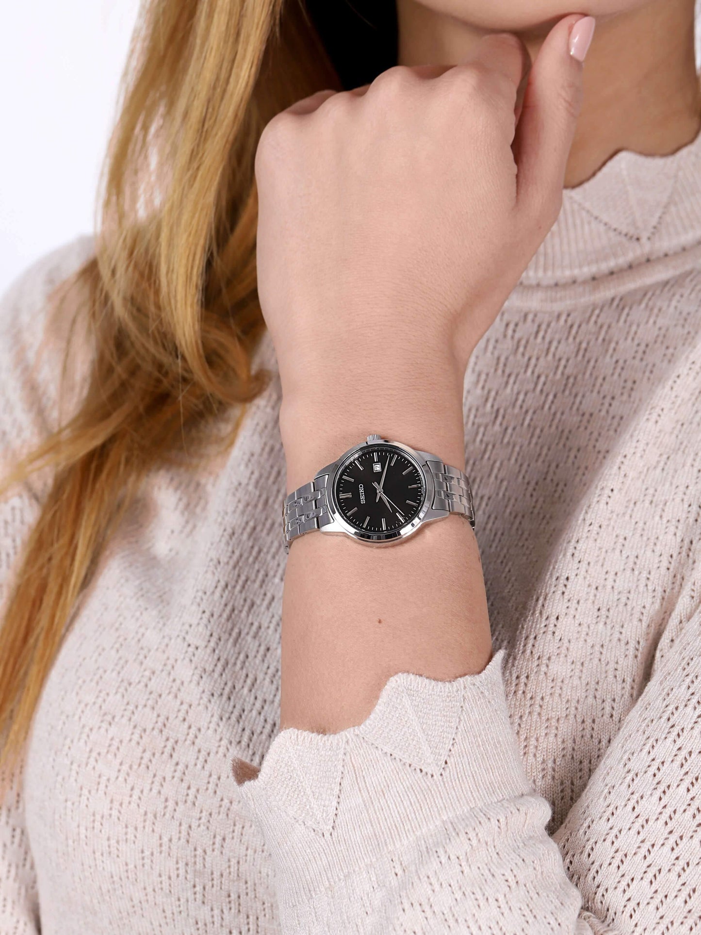 Seiko Quartz Womens Watch SUR409