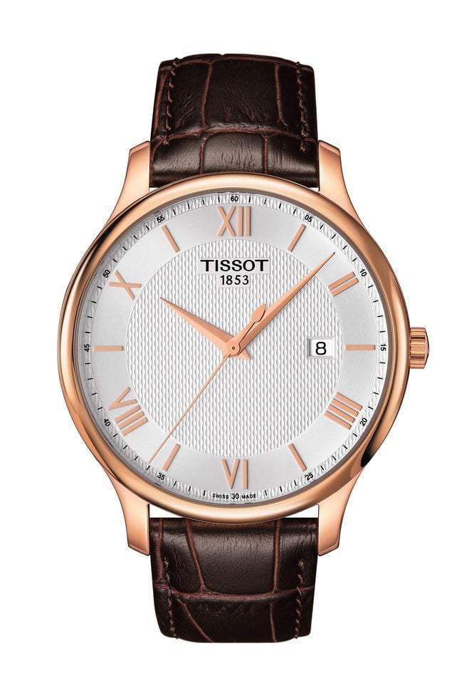 Tissot Tradition Gents Quartz Silver Dial Men's Watch T0636103603800