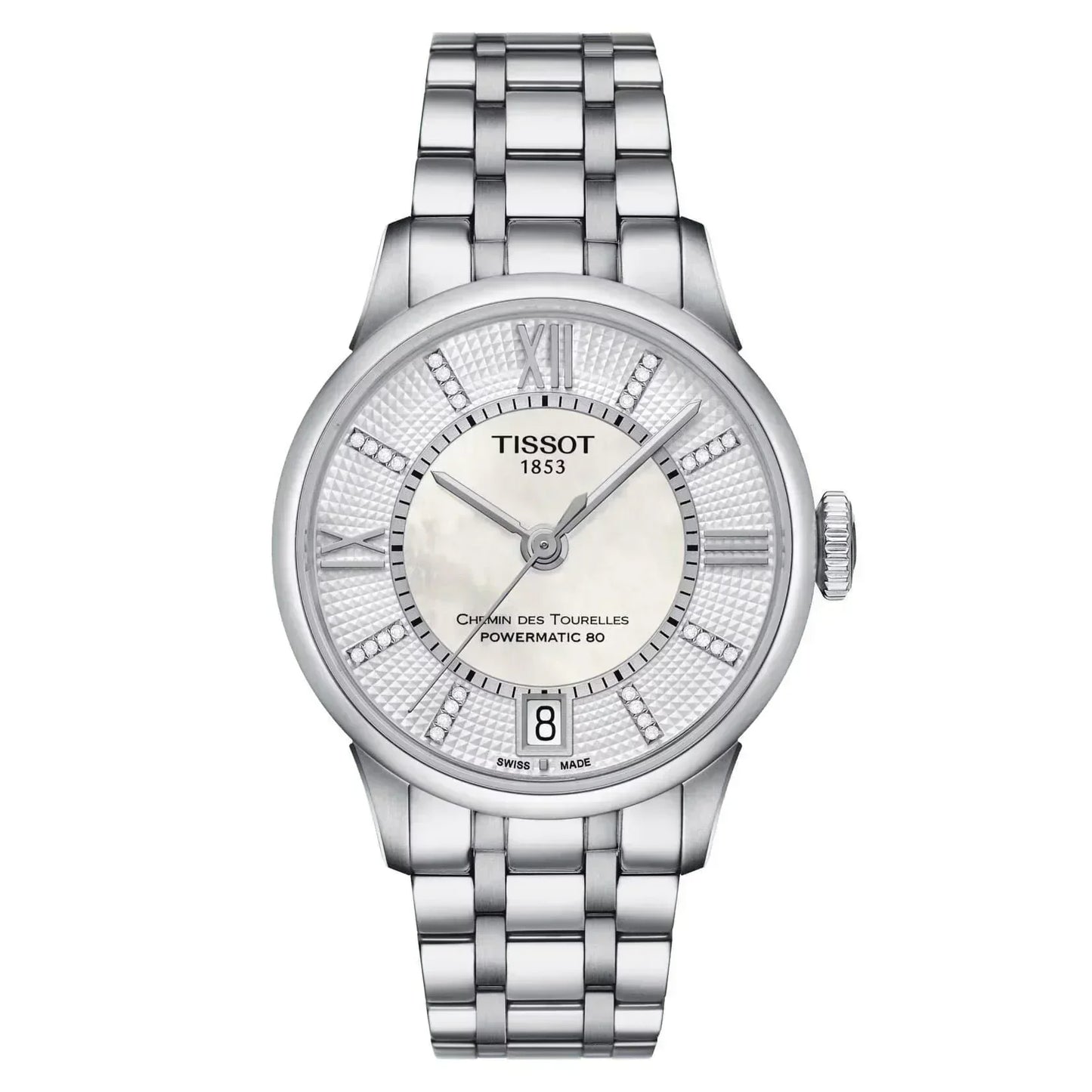 Tissot Chemin des Tourelles Powermatic 80 Lady Automatic Women's Watch T0992071111600