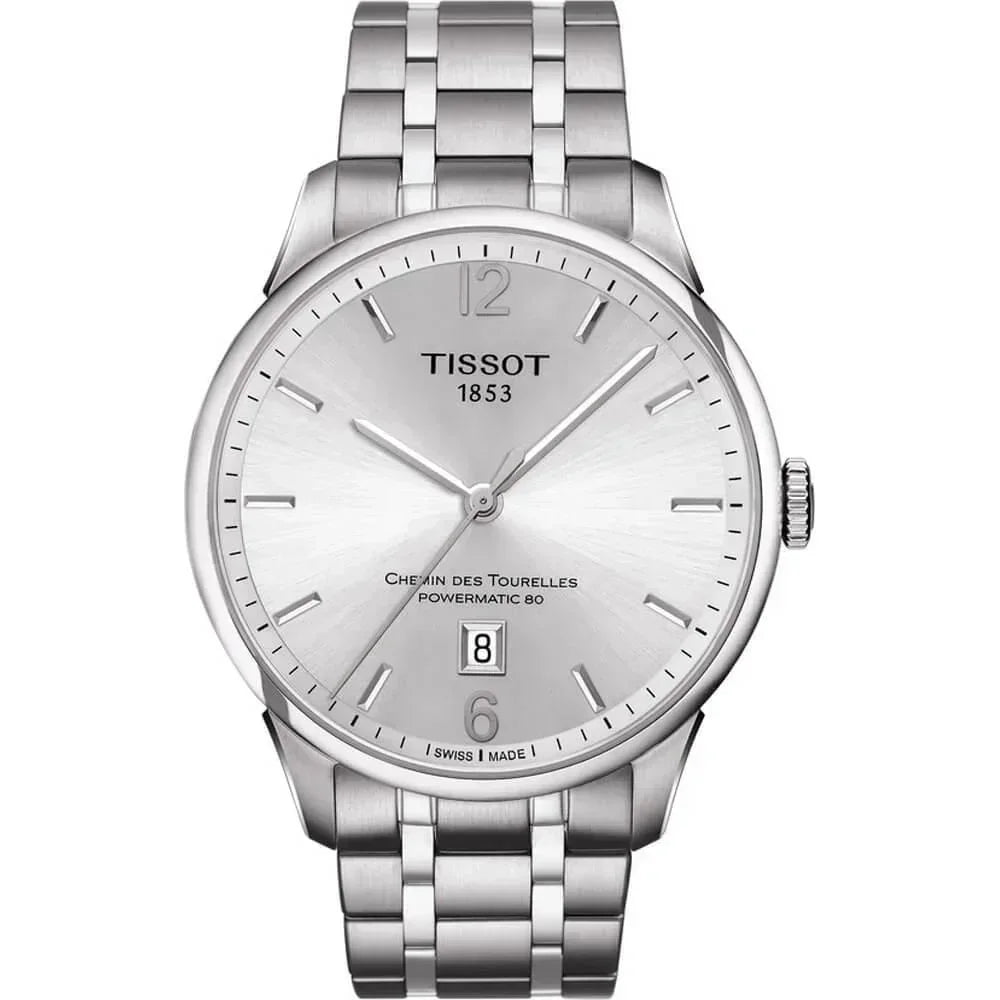 Tissot Chemin Des Tourelles Powermatic 80 Automatic Men's Watch T0994071103700