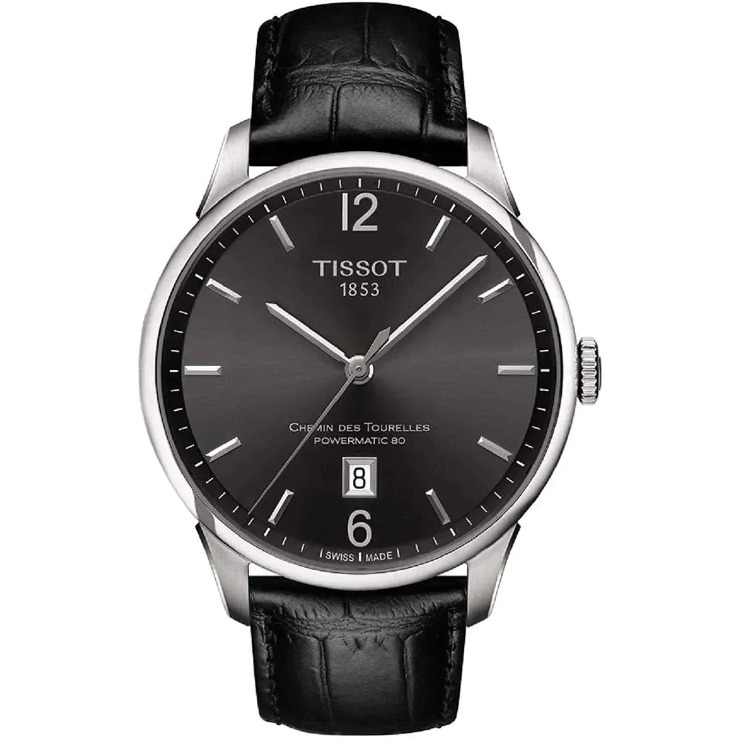 Tissot Chemin des Tourelles Powermatic 80 Automatic Men's Watch T0994071644700