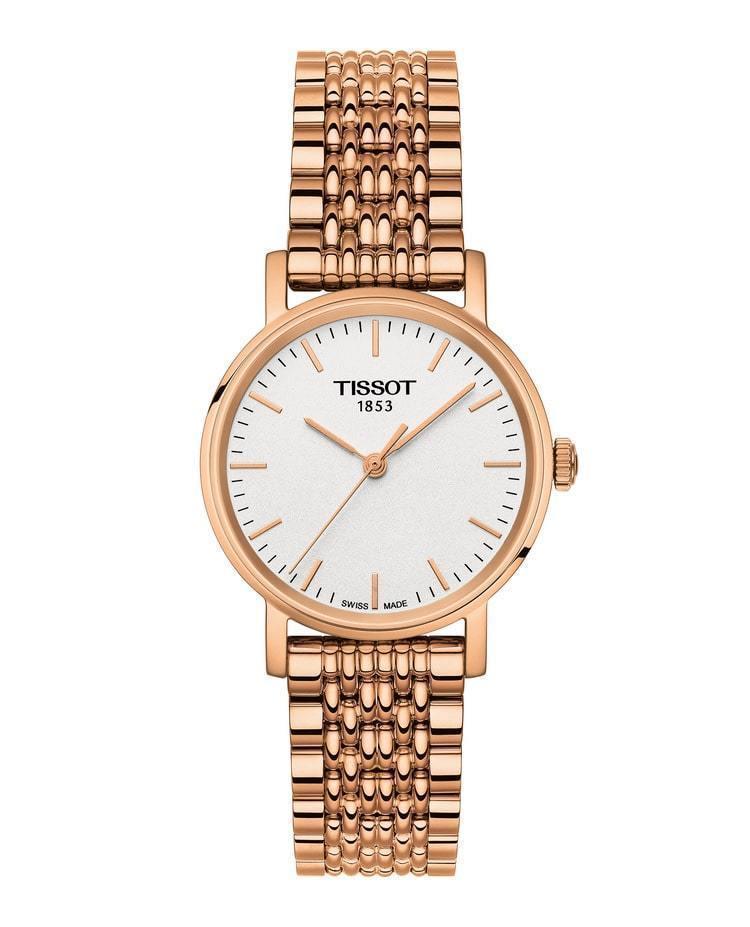 Tissot Everytime Small White Dial Rose Gold Tone Women's Watch T1092103303100