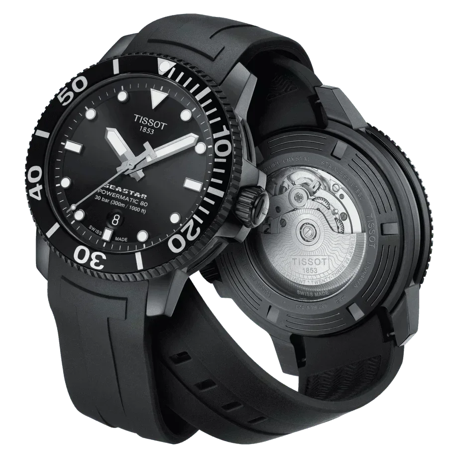 Tissot Seastar 1000 Powermatic 80 Automatic Men's Watch T1204073705100