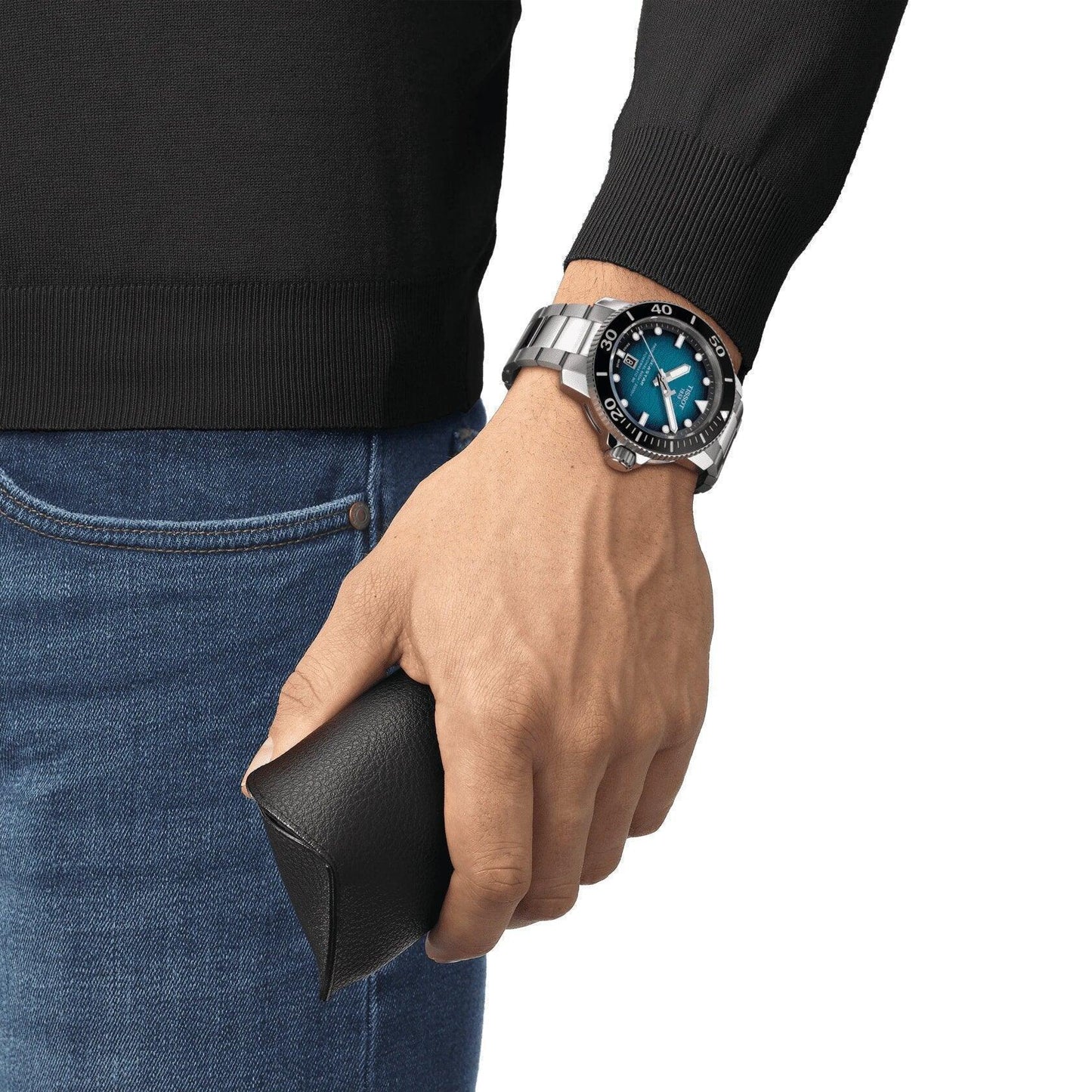 Tissot Seastar 2000 Professional Powermatic 80 Automatic Mens Watch T1206071104100
