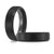 6mm Black Tungsten Comfort Fit Wedding Band for Men with Brushed Finish