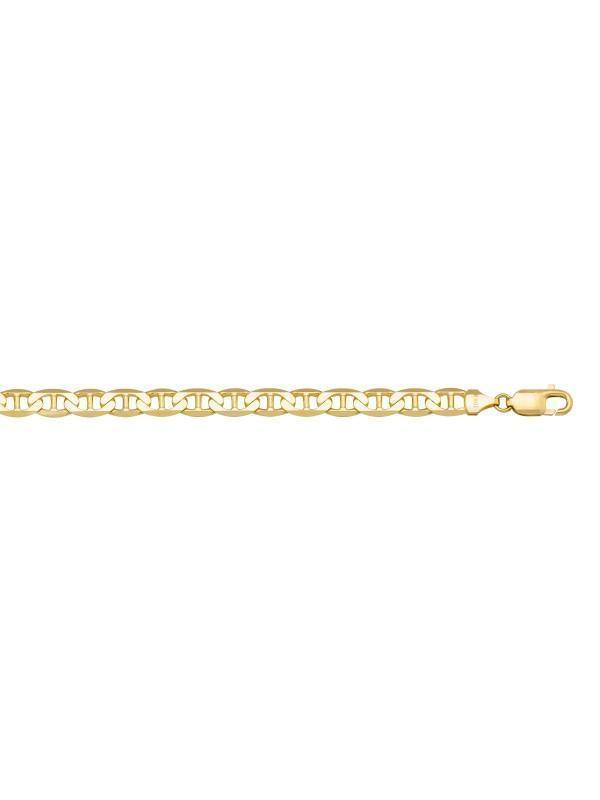 10k, 14k Yellow Gold Flat Anchor 4.6 mm Italian Chain