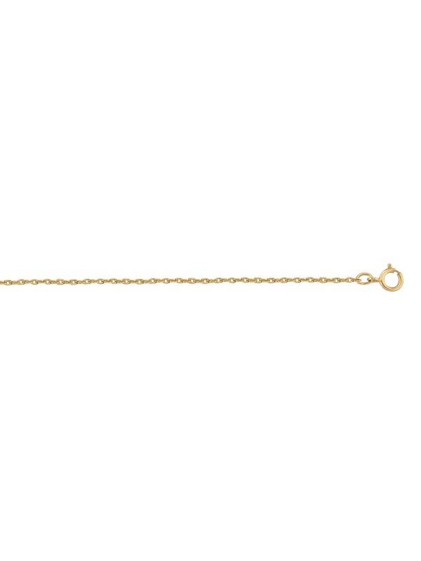 10k Yellow Gold Loose Rope 1.3 mm Light Gold Plated Italian Chain -  Obsessions Jewellery
